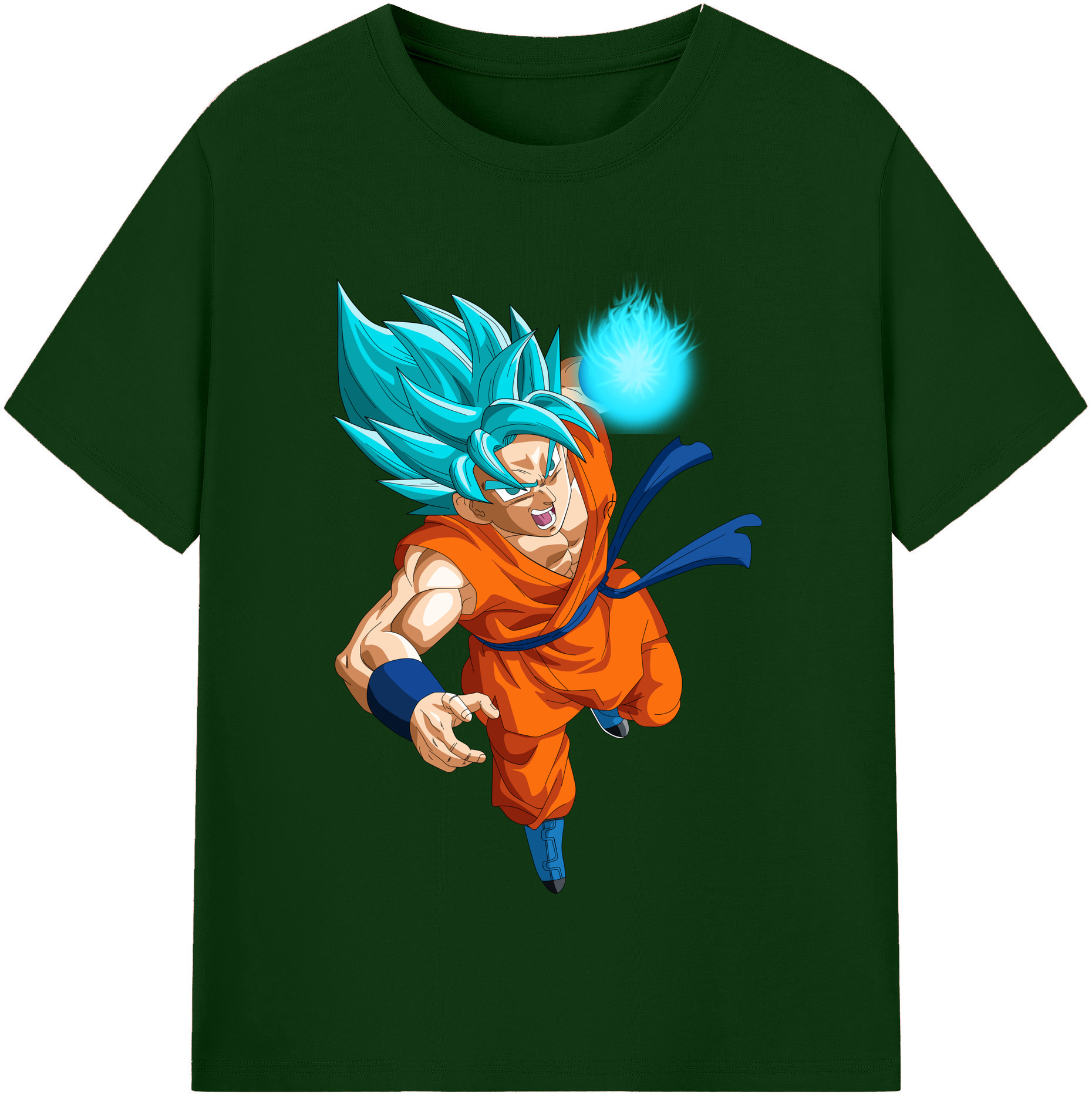 （画像用） ドラゴンボール 孫悟空（そん ごくう）Son Goku カカロット DRAGON BALL Kakarotto 綿100％半袖Tシャツ（フロントプリント）